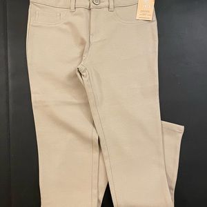 Not for sale: Khaki Uniform Skinny Pants. NWT